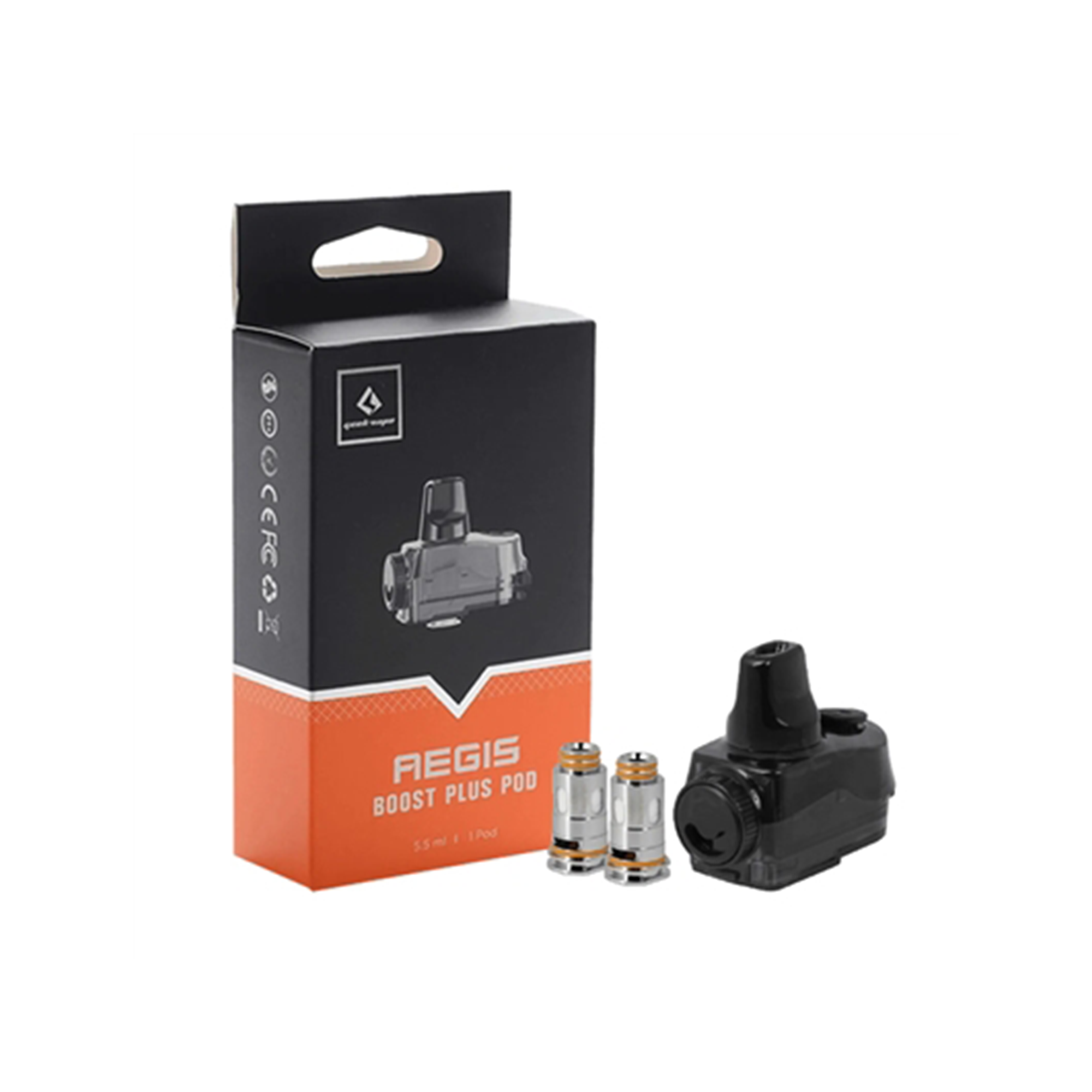 Geek Vape Boost Plus Pod and Coils