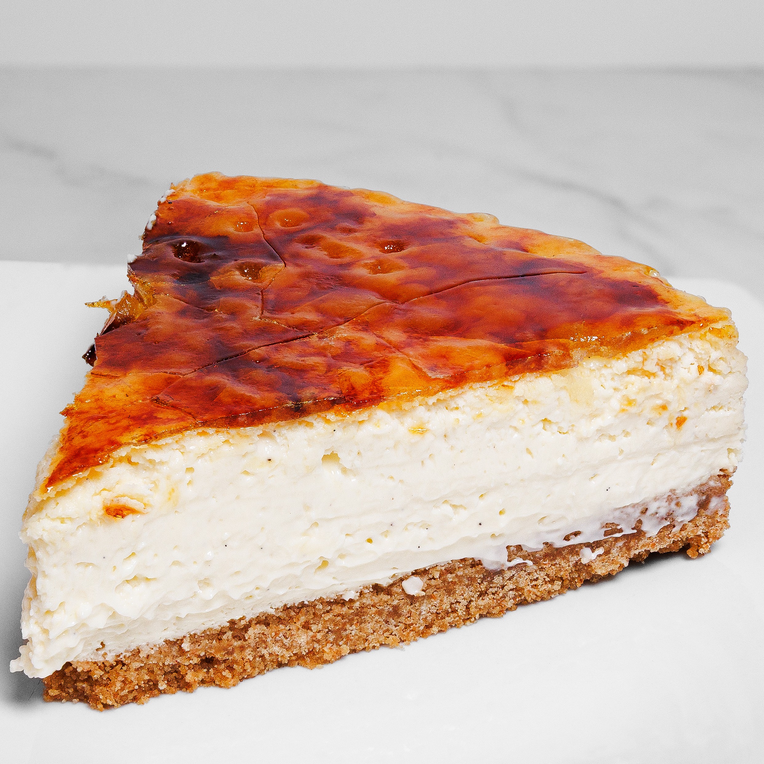 Crème Brule Cheesecake Slice - Out
