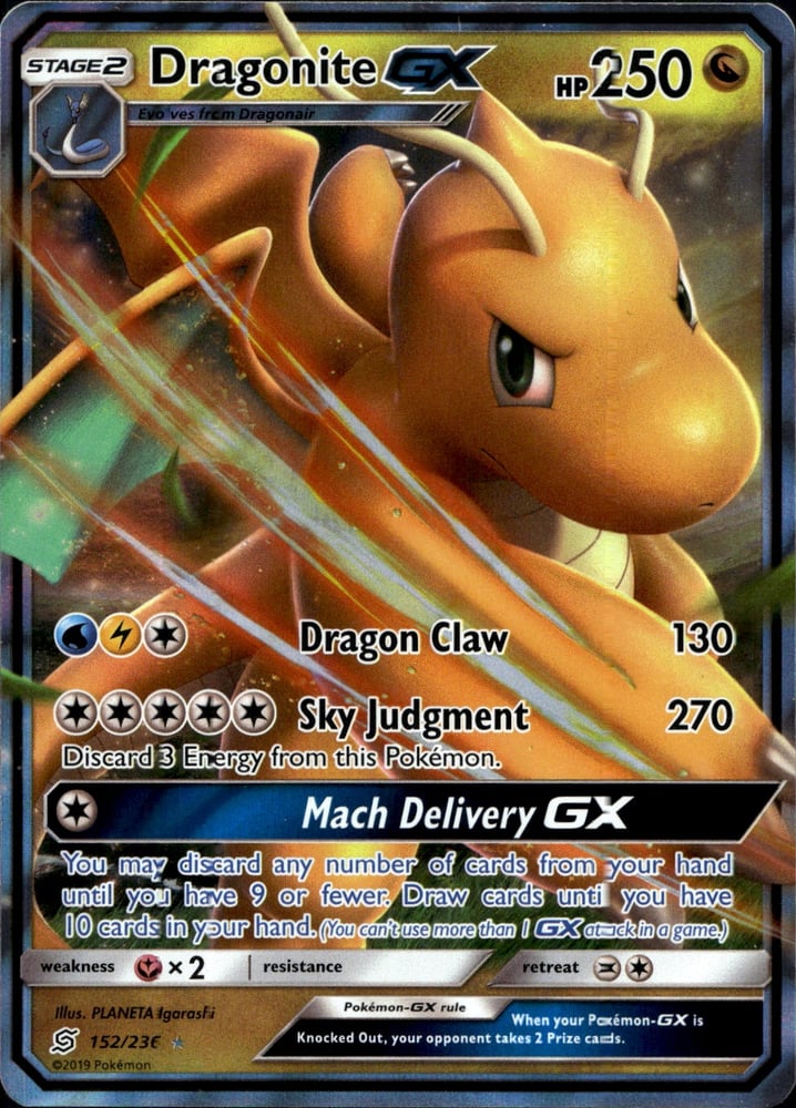 Dragonite GX - SM11 152/236
