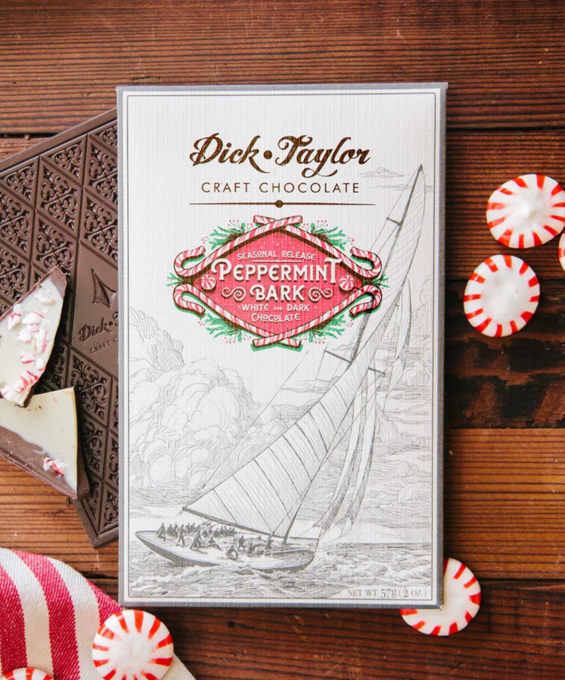 Peppermint Bark Dark & White Chocolate