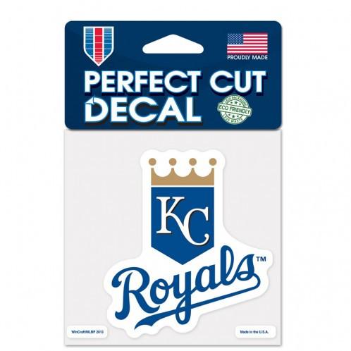 Kansas City Royals Perfect Cut Decal 4x4"