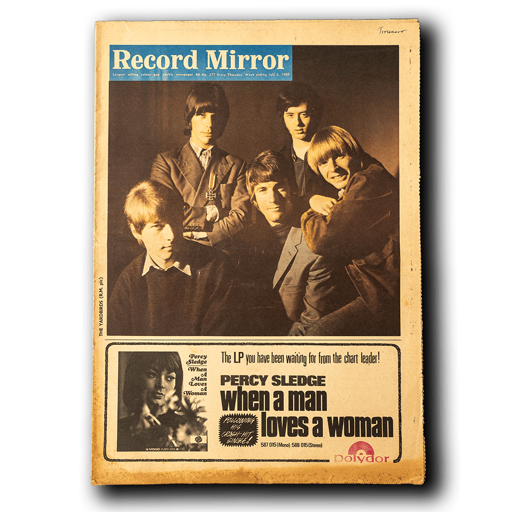 Record Mirror -- 1966 Yardbirds Cover [Magazine]
