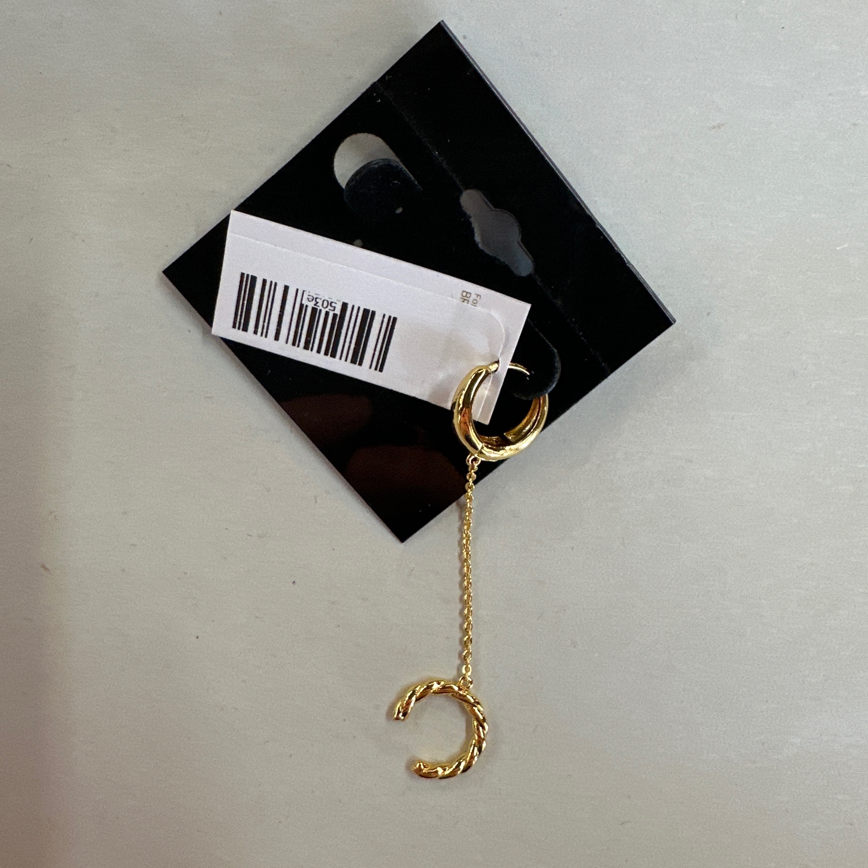 Zenith + Twisted ear cuff single