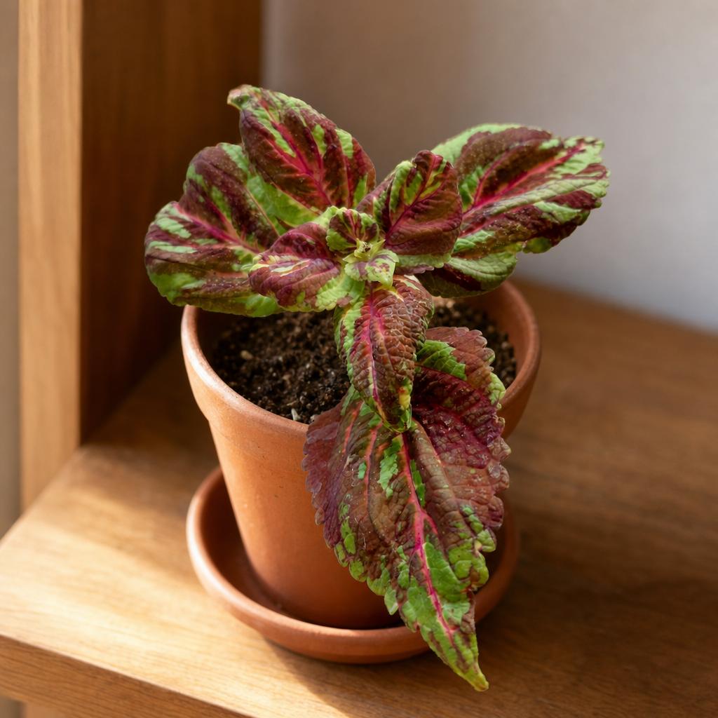 Sr Multicolour Coleus - 2x Mini Plug Plant - Rare Coleus Variety