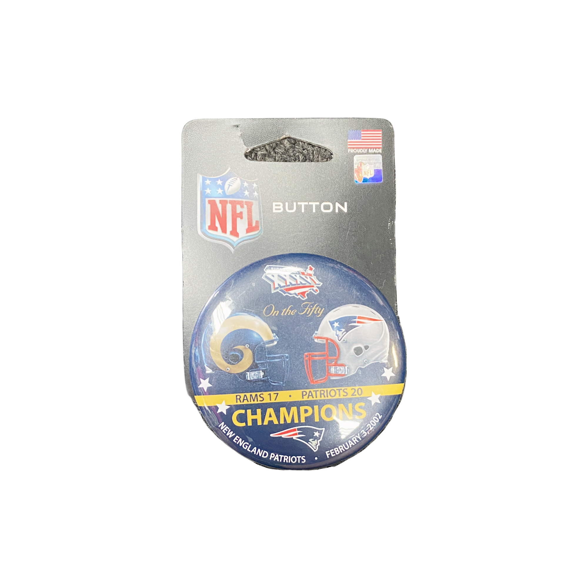 New England Patriots Super Bowl Champions XXXVI