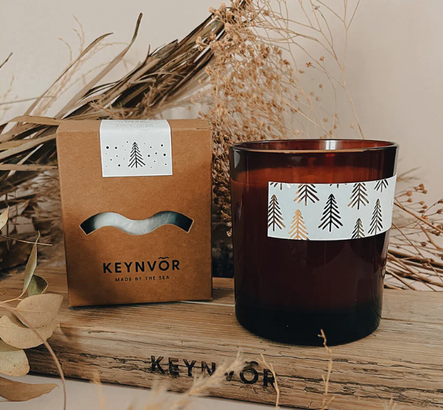 KEYNVOR Christmas Tree Nordic Pine + Cedar Soy Candle