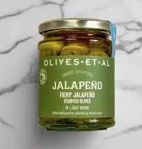 OEA Jalapeno Stuffed Olives, Olives Et A