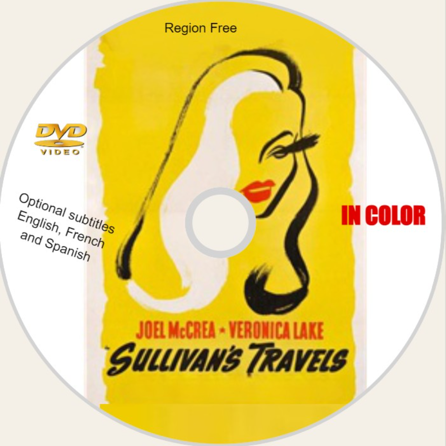 Sullivan's Travels (1941) in Color, DVD