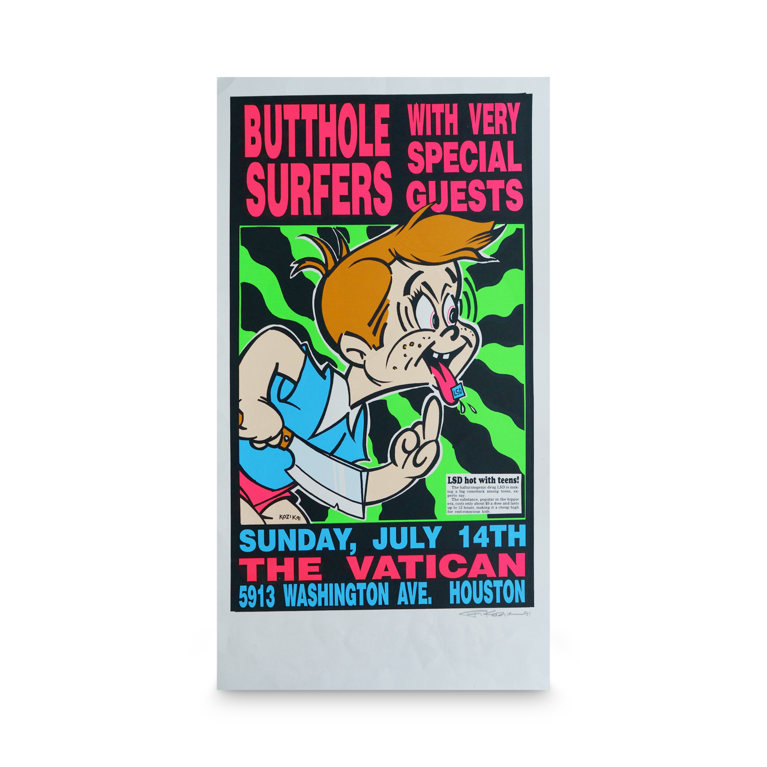 Butthole Surfers -- [Poster] (5)