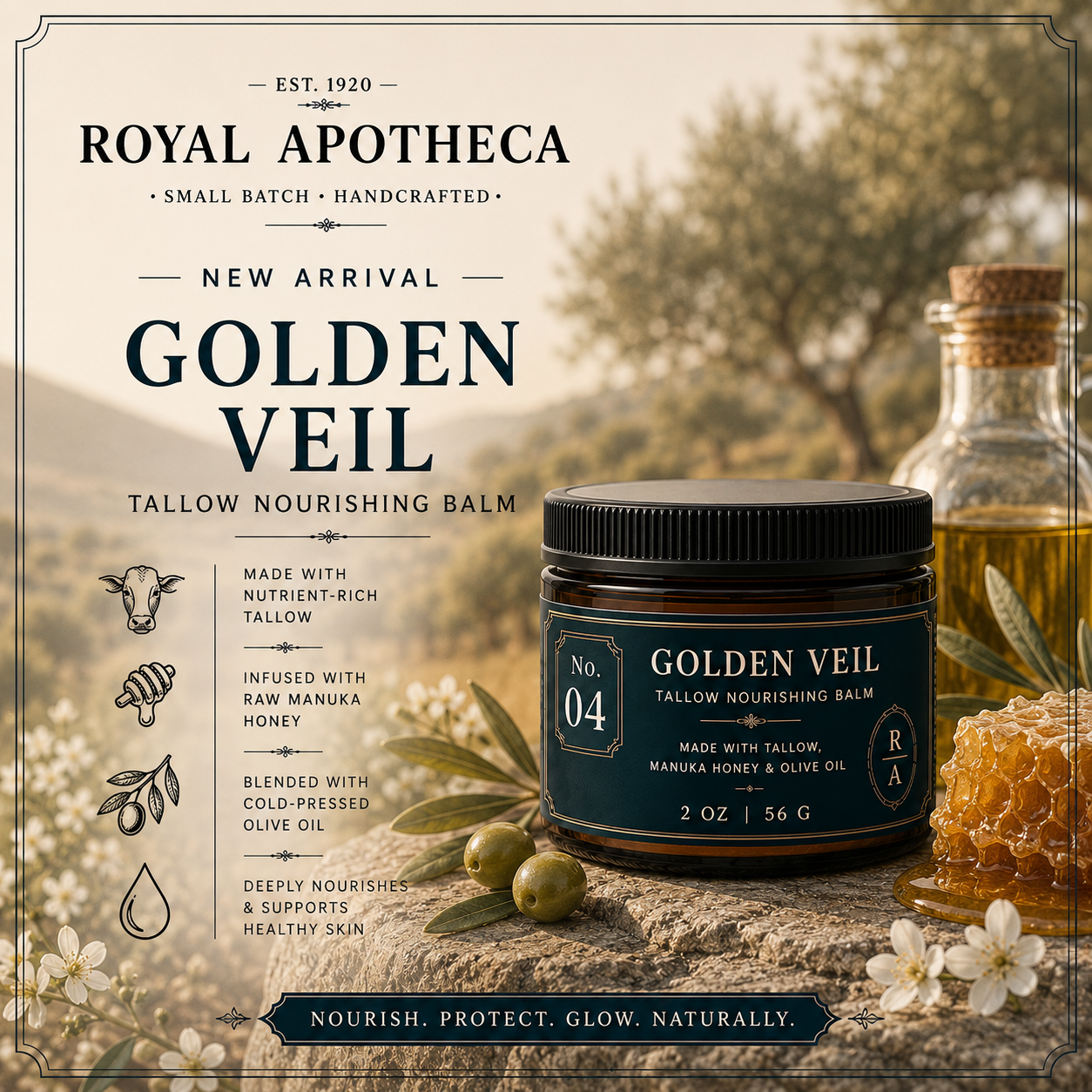 Golden Veil - No.2 - 2oz Jar