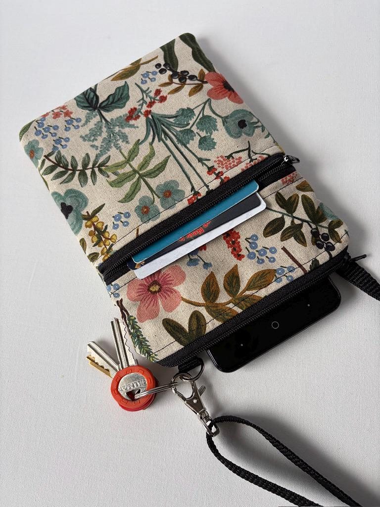 Small Crossbody Bag – Herb Garden Natural, photo 3 of 6