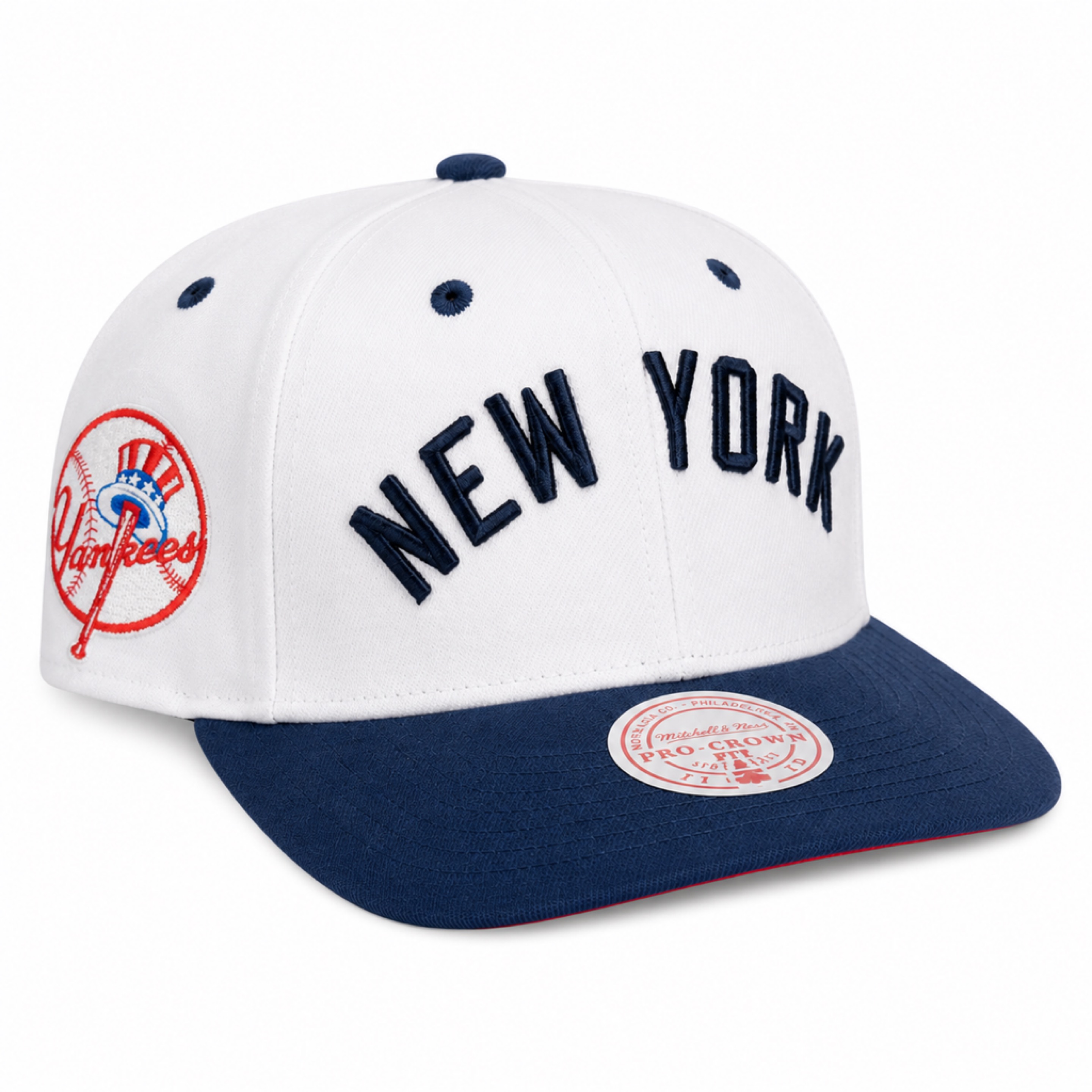 New York Yankees Cooperstown Mitchell and Ness Evergreen Pro Crown Snapback Hat