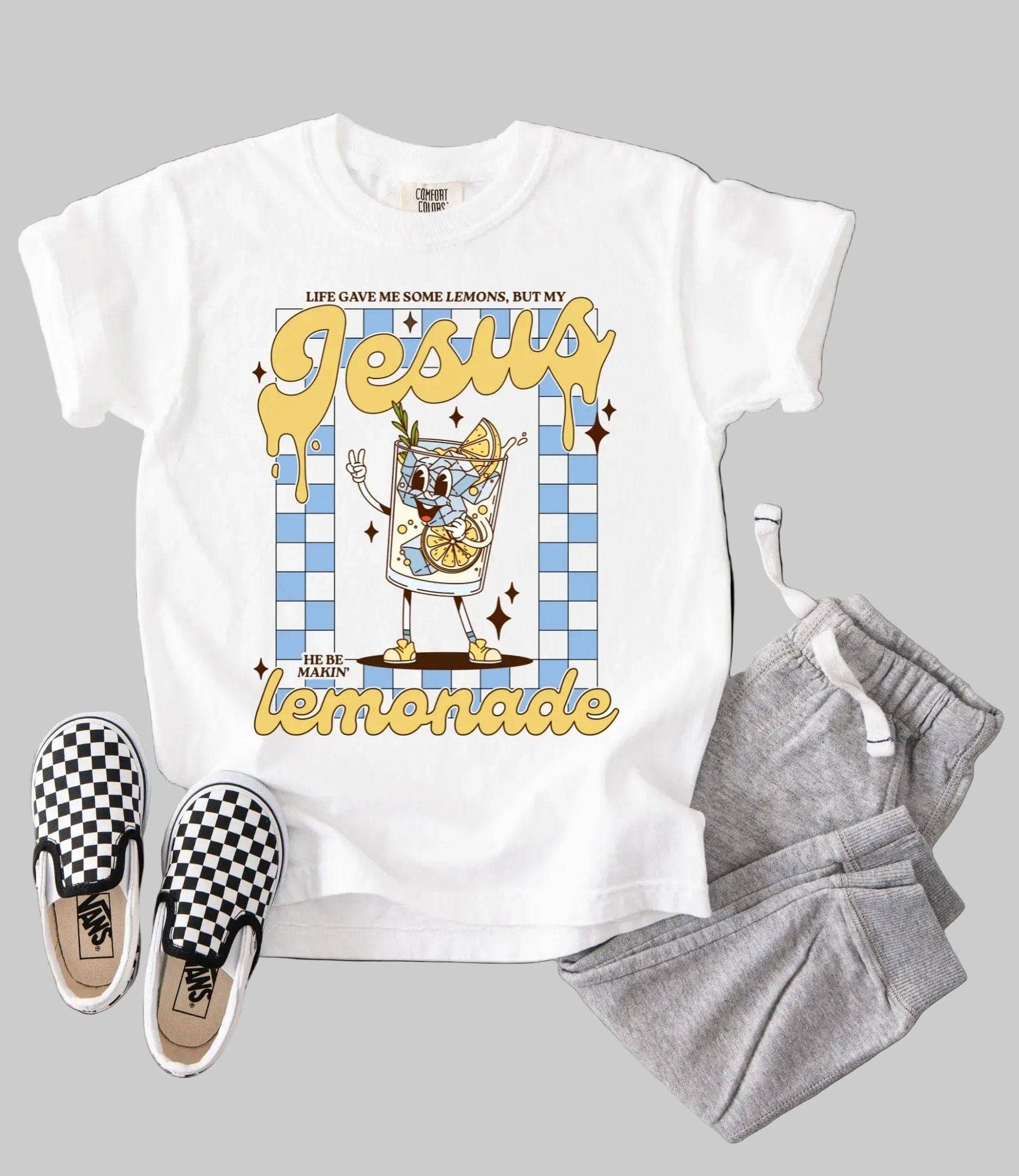 Jesus makes Lemonade | Kids Unisex Tee: YL=14-16