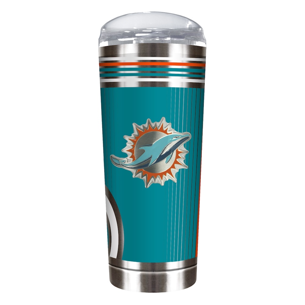 Miami Dolphins Roadie Travel Tumbler -18oz