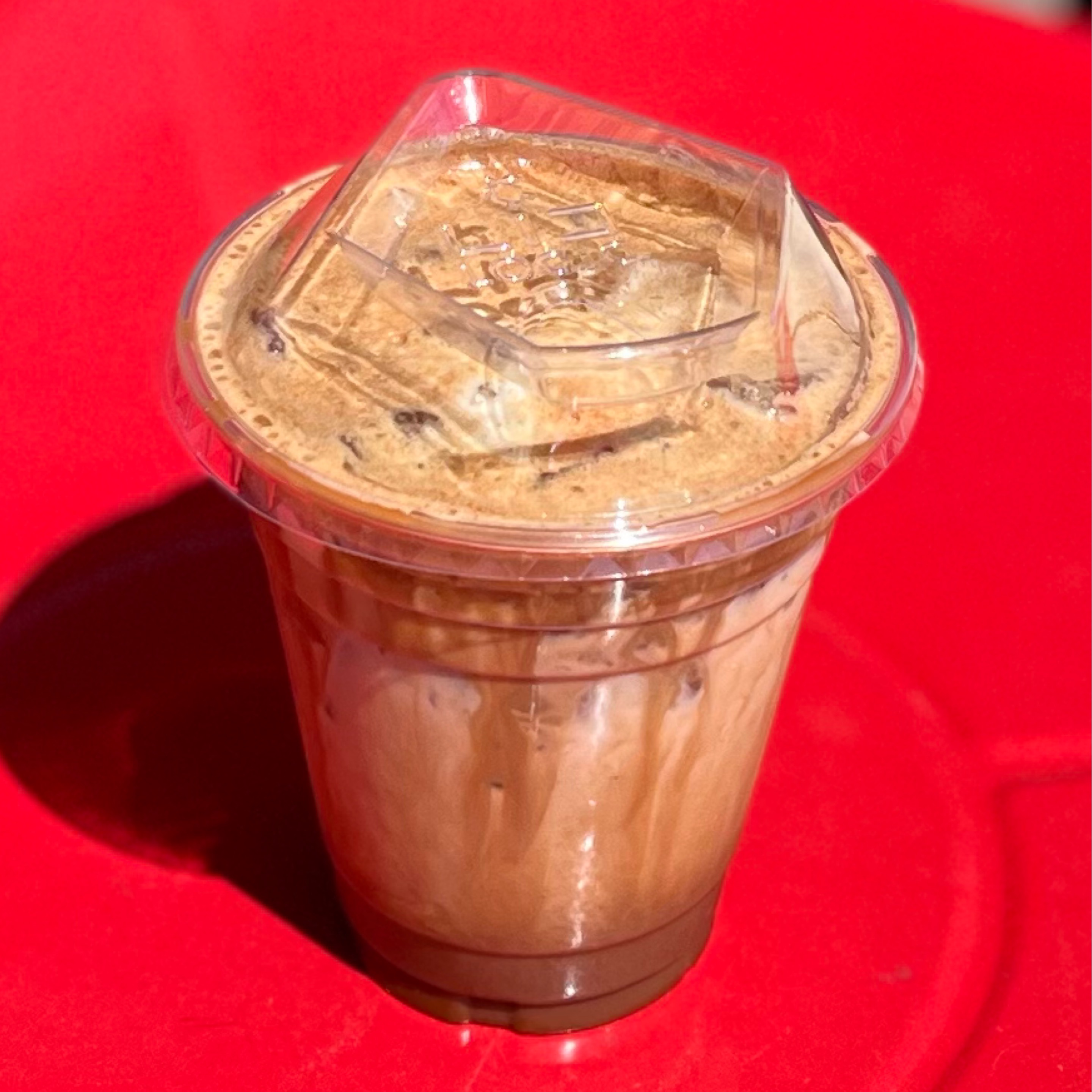 Pumpkin Spiced Iced Shaken ESP: Oat Milk