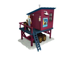 Lionel 2030150 RTR Polar Express Barrel Shed O Scale