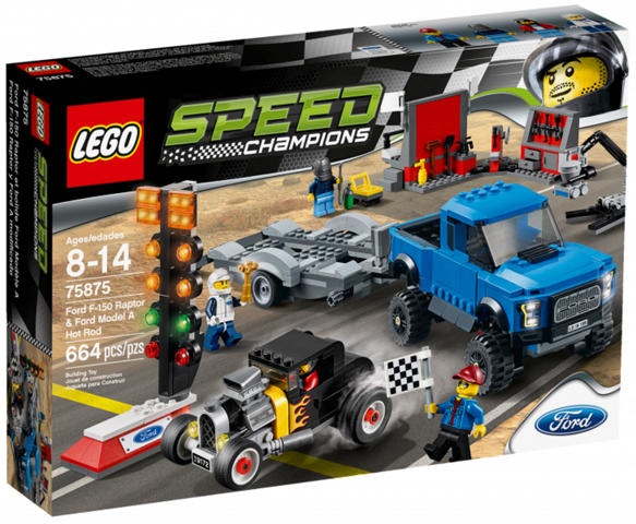 75875 Ford F-150 Raptor & Ford Model A Hot Rod