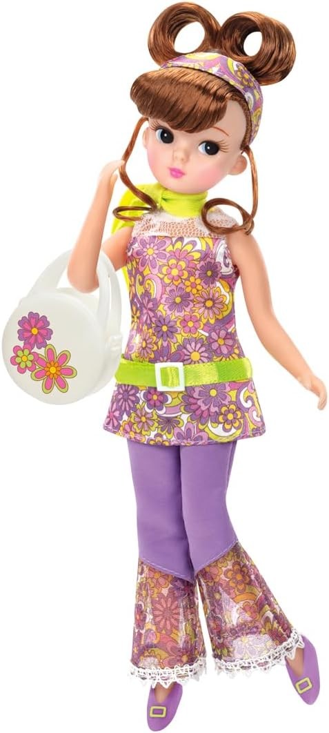 タカラトミー リカちゃん ドール レトロリカ マーガレット・ゴーゴー リカちゃん人形 本体 レトロリカ おもちゃ 3歳以上