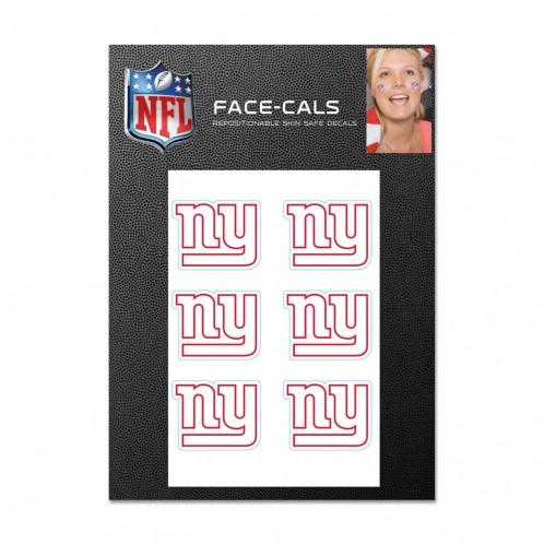 New York Giants Face Cals Tattoos