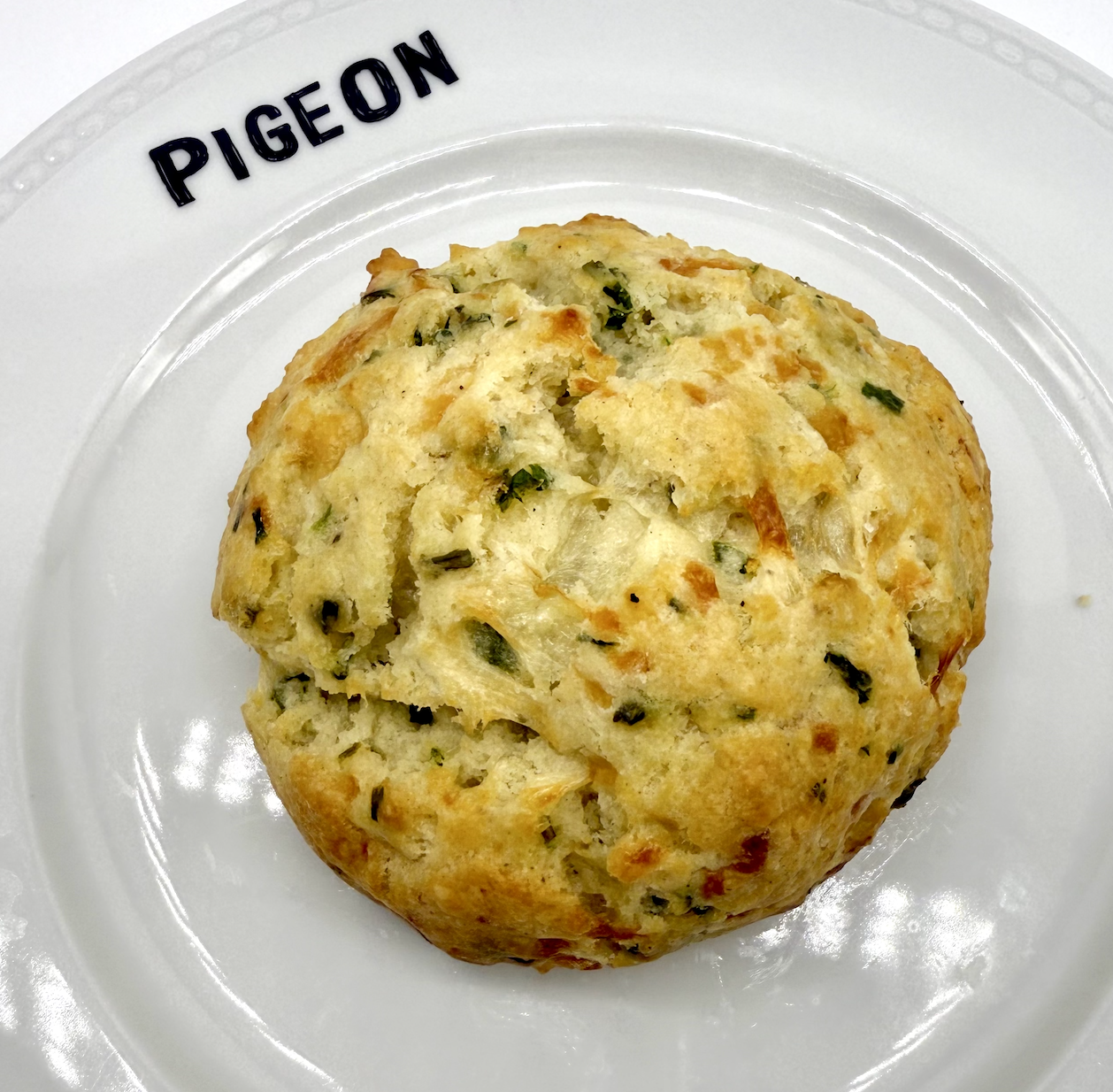 White Cheddar & Chive Scone