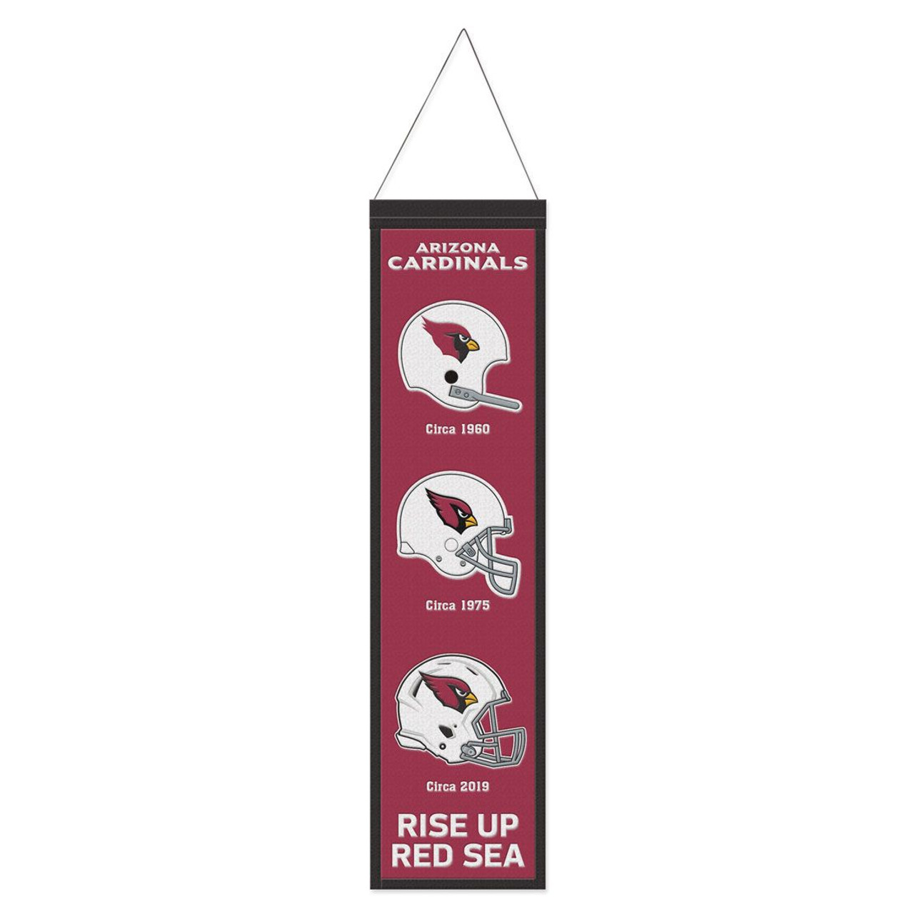 Arizona Cardinals Wool Evolution Banner 8x32"