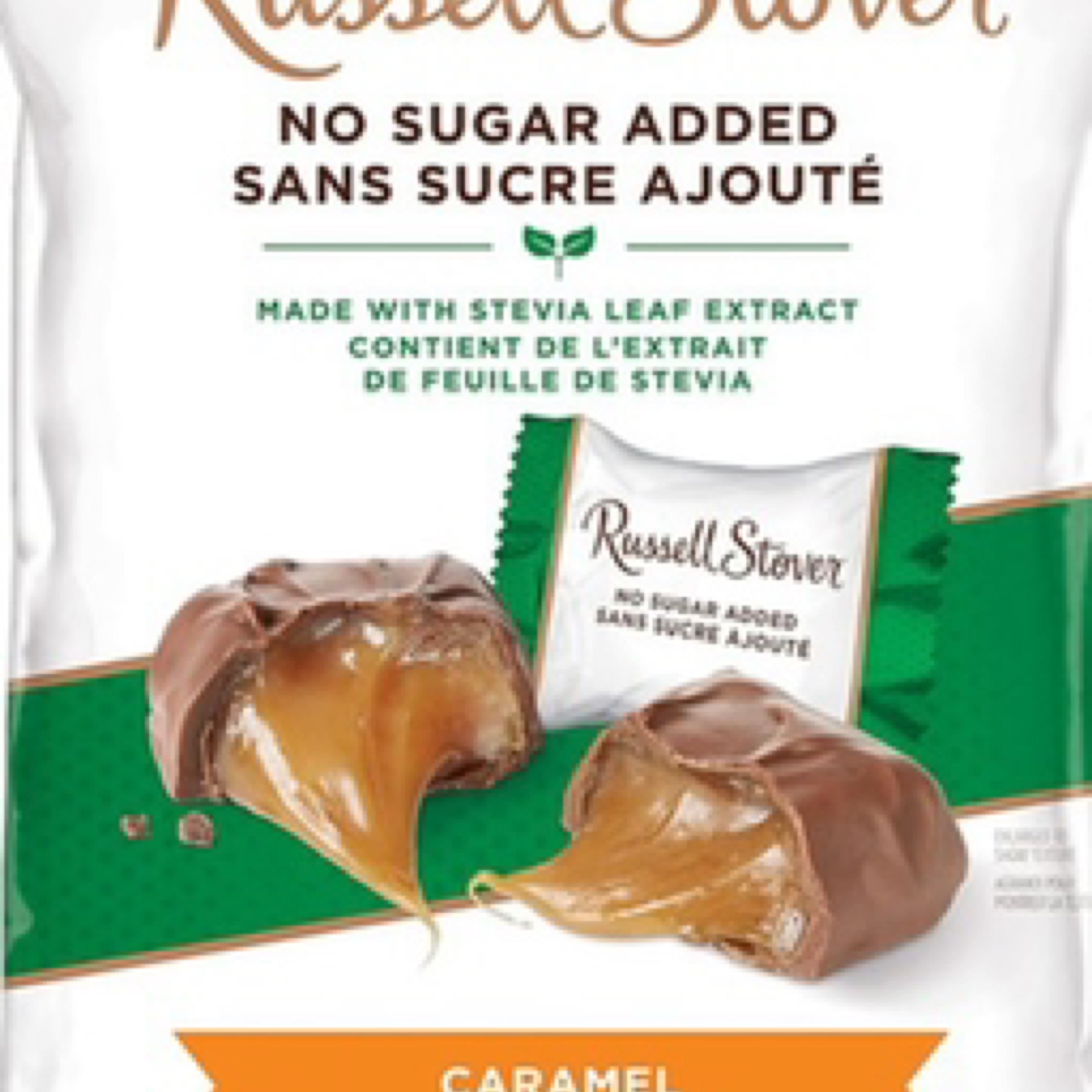 Russell Stover Sugar Free 3oz Chocolate Caramels