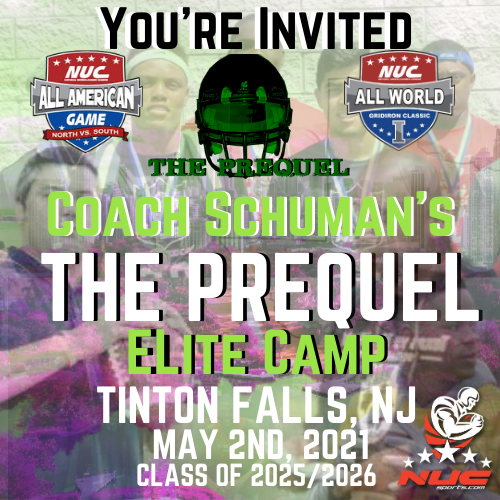 Coach Schuman's The Prequel Elite Prospect Camp, May 2nd, 2021 Tinton Falls, NJ