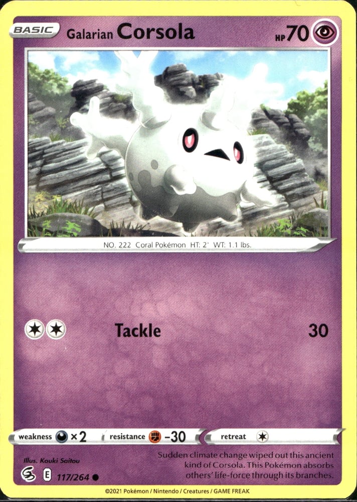 Galarian Corsola - SWSH8 117/264