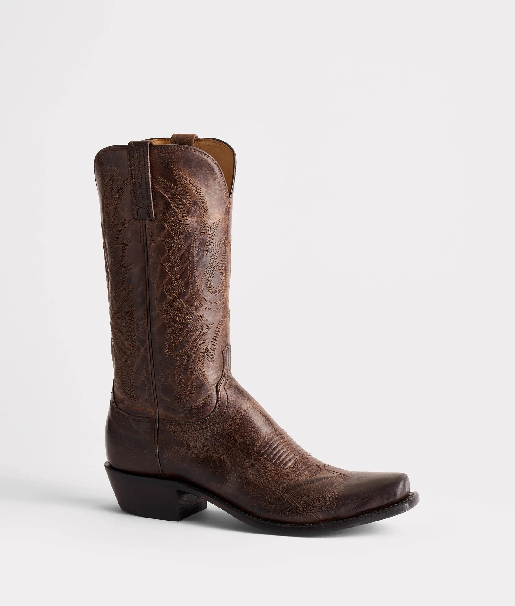 Lucchese Boots Corbin - Chocolate and Mad Dog Goat