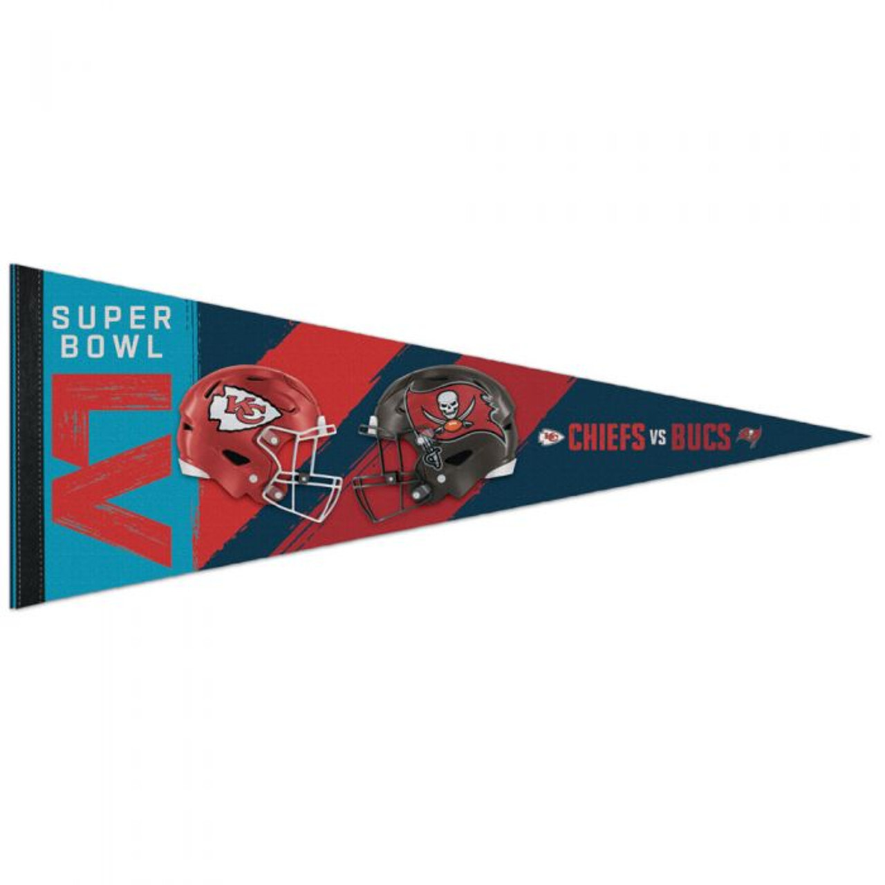 Tampa Bay Buccaneers Vs Chiefs Super Bowl LV Dueling Pennant
