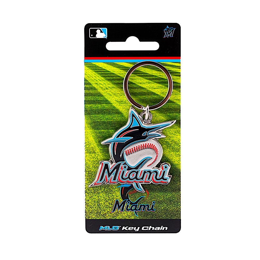 Miami Marlins Large Premium Keychain