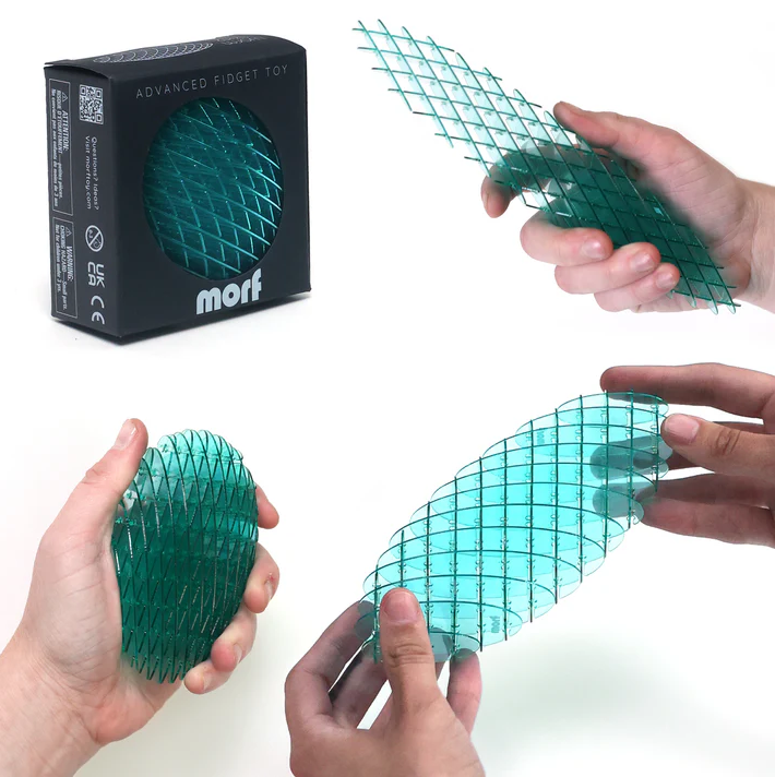 Morf Fidget Worm Small Blue