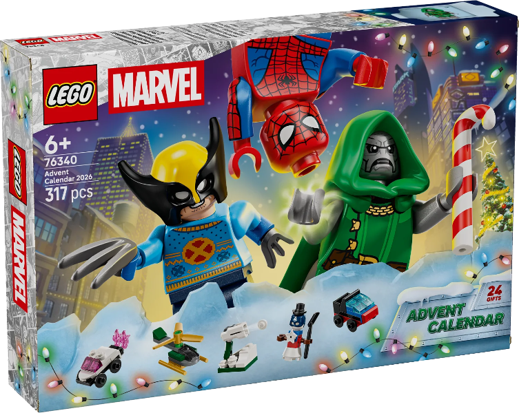 76340-1 Advent Calendar 2026, Marvel Super Heroes