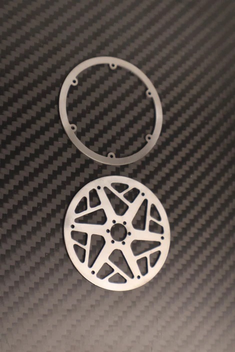 Titanium Wheel Faces And Rings Bully