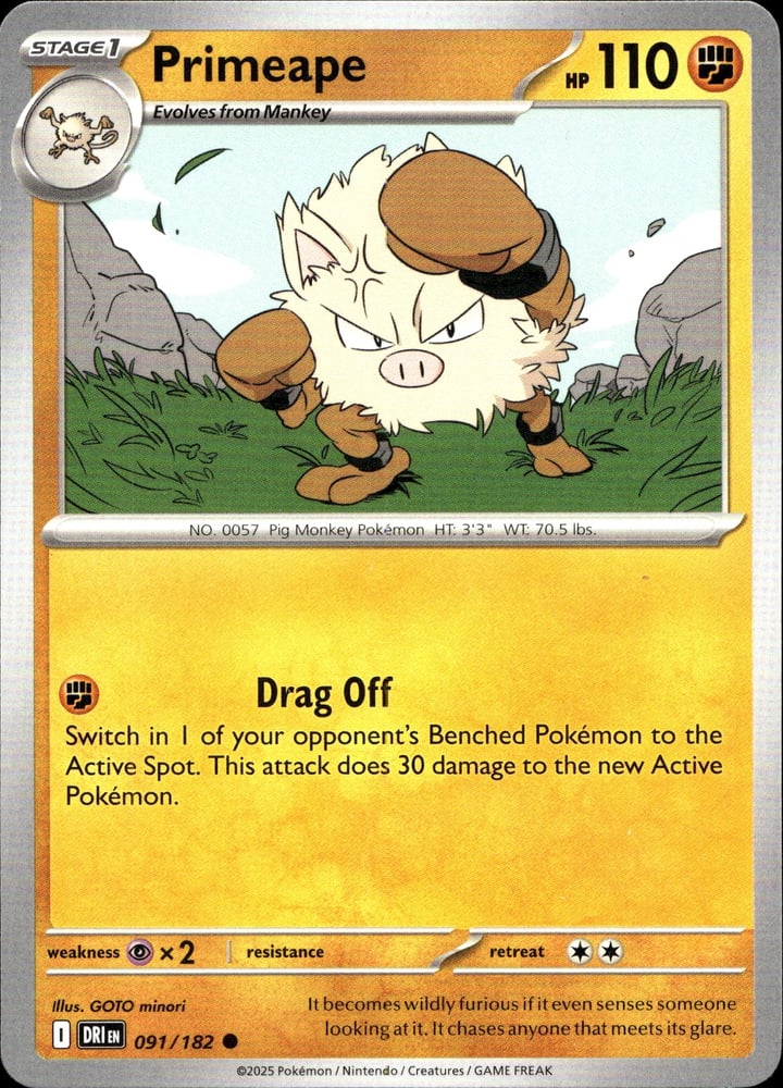 Primeape - SV10 91/182