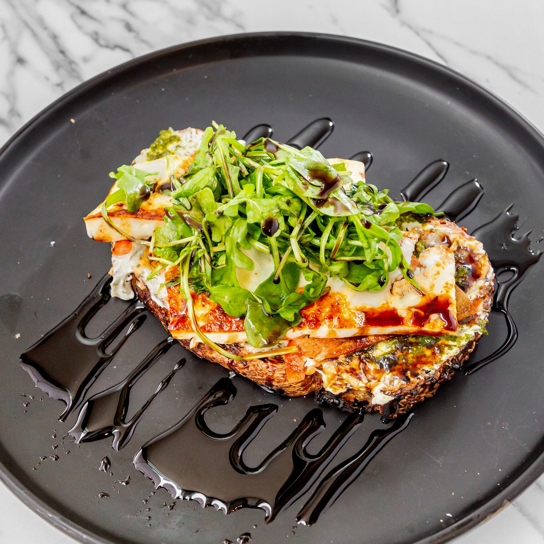 Halumi Toast