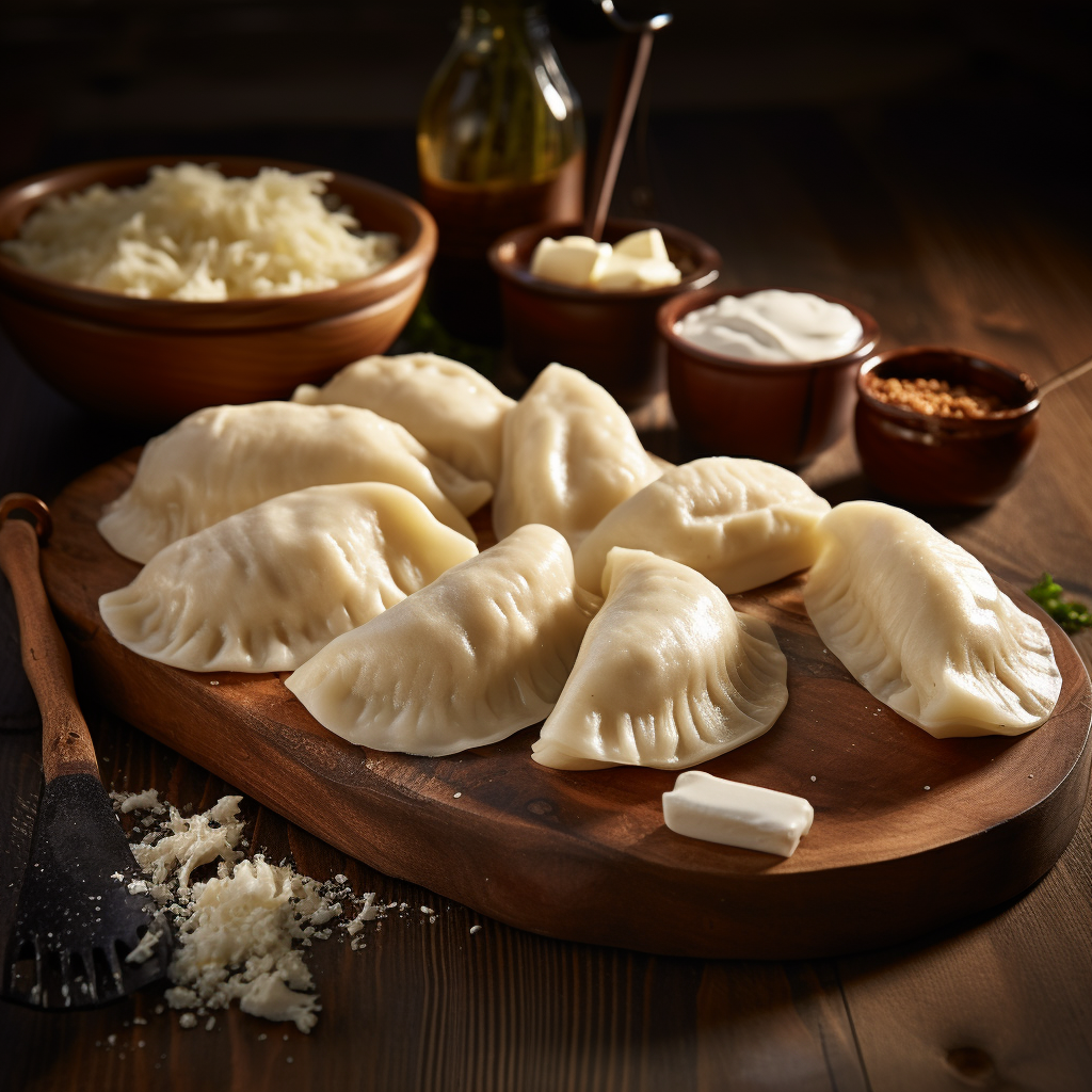 ❄️ Cheese and Potatoes Pierogi