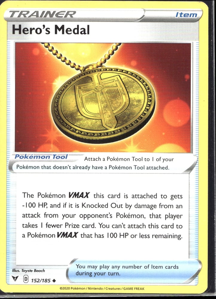 Hero's Medal - SWSH4 152/185