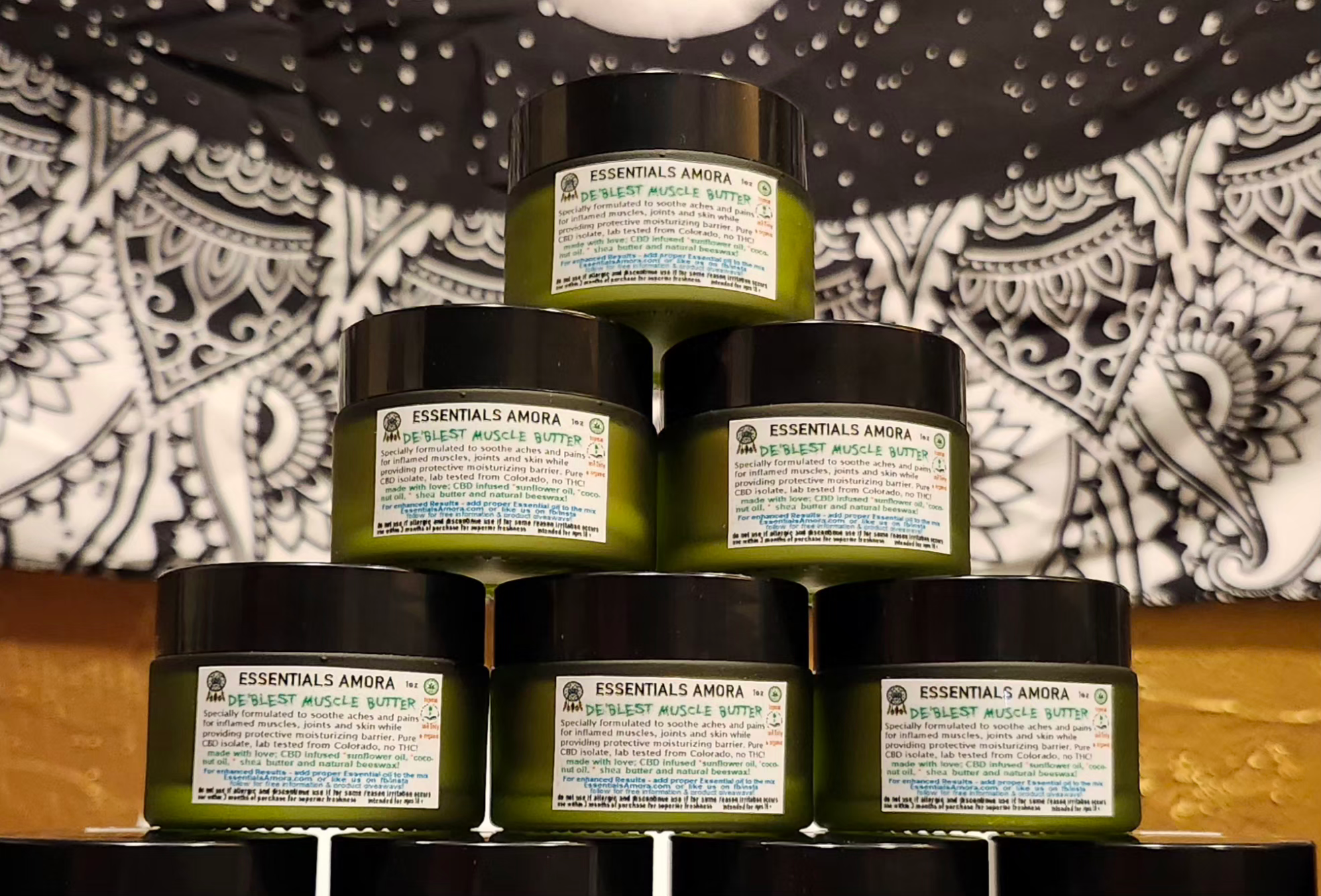 De'Blest Body Butter jar
