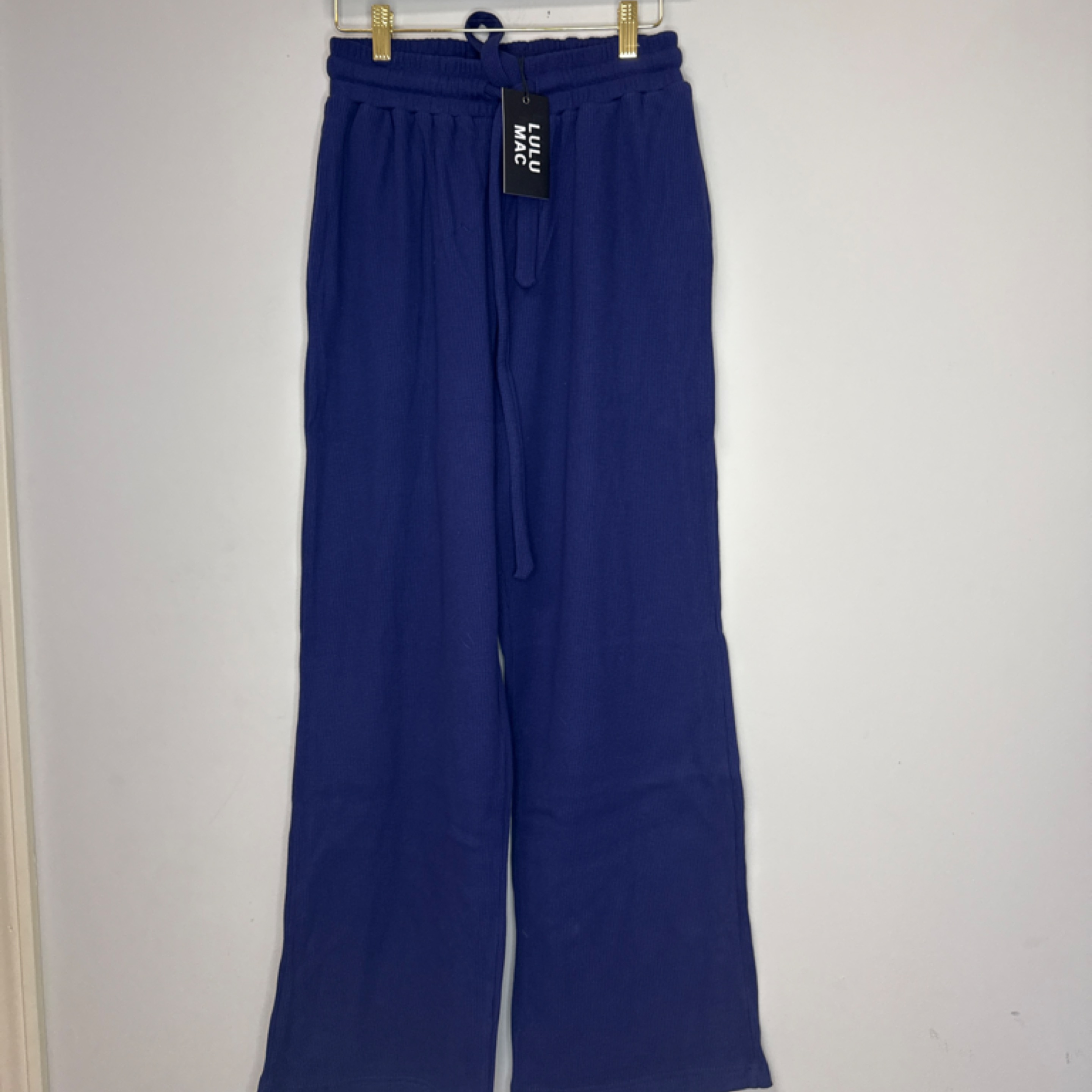 LuLuMac waffle pant navy — Bama Tan boutique, Tuscaloosa AL