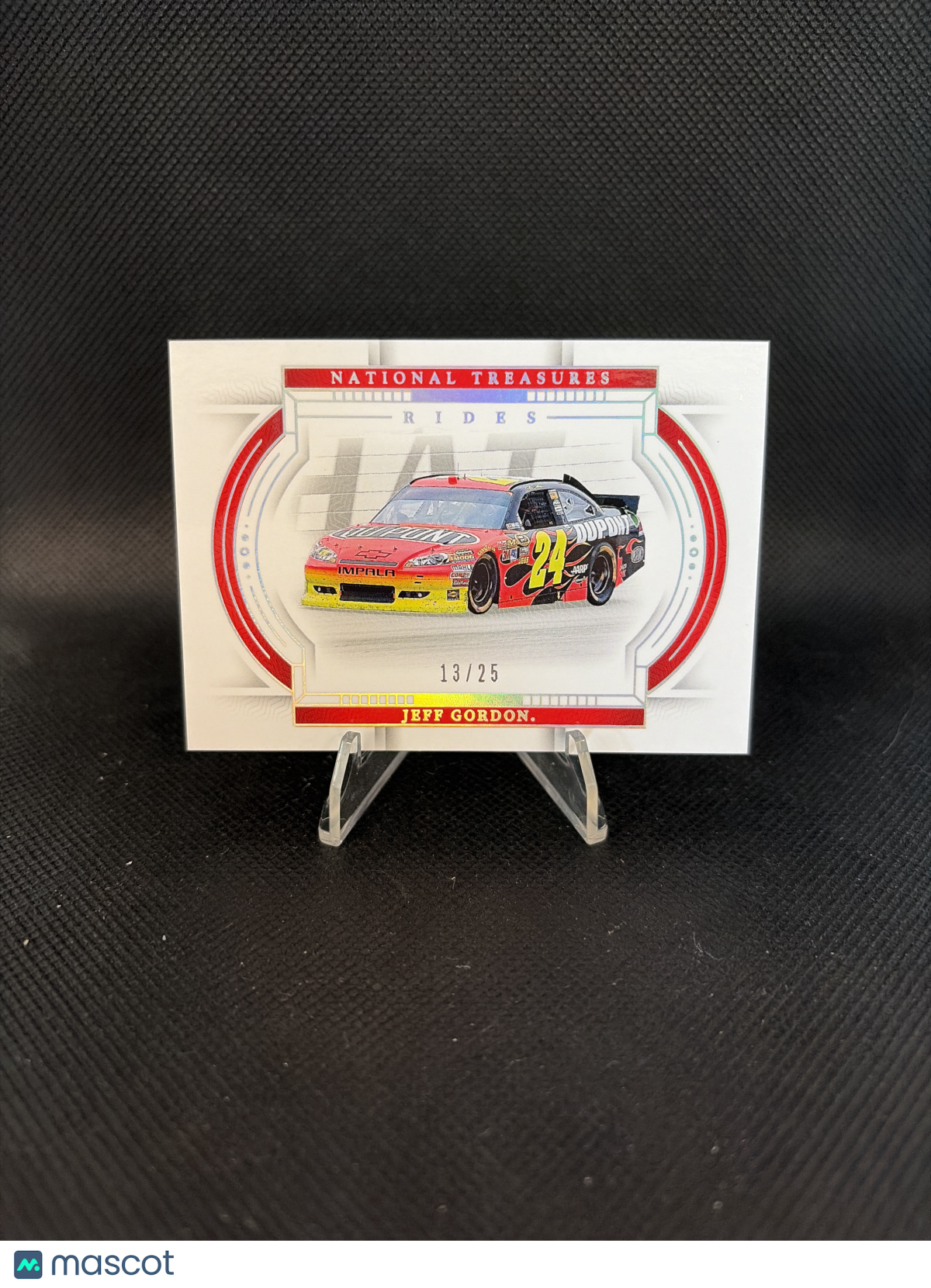 2024 Panini National Treasures Rides Holo Silver Jeff Gordon /25