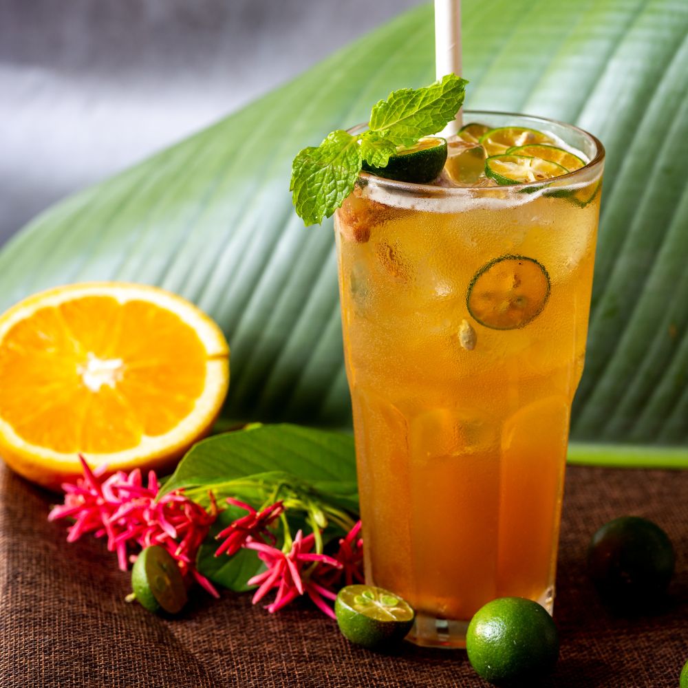 T1-Kumquat and Iced Fruit Tea | Trà Tắc