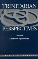 Cover of Trinitarian Perspectives: Toward Doctrinal Agreement