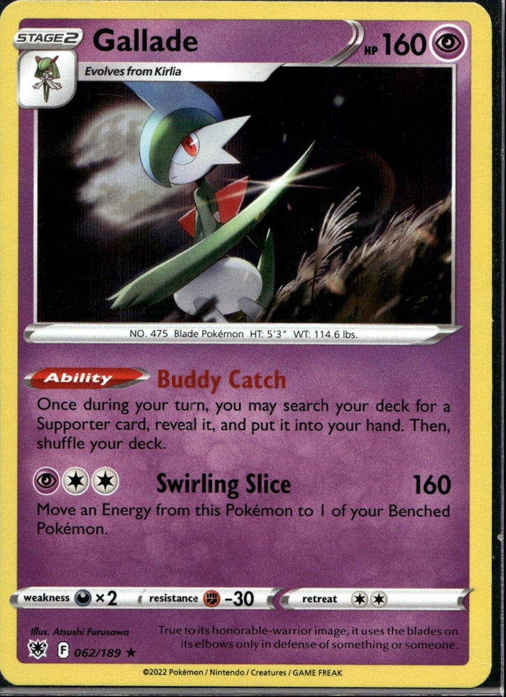 Gallade - SWSH10 62/189