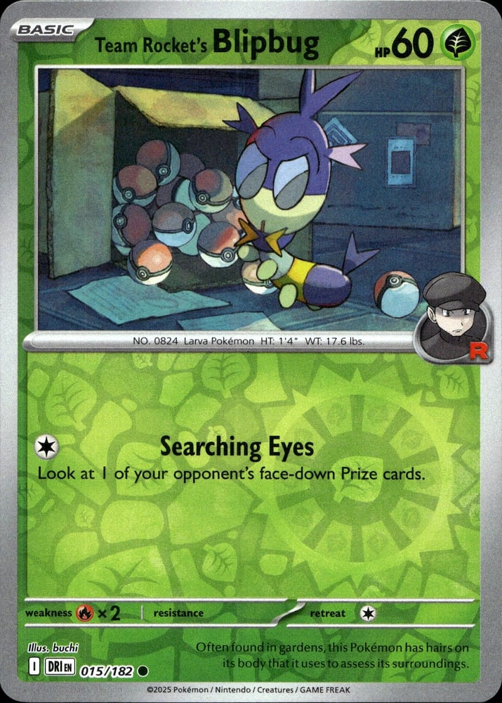 Team Rocket's Blipbug - SV10 15/182