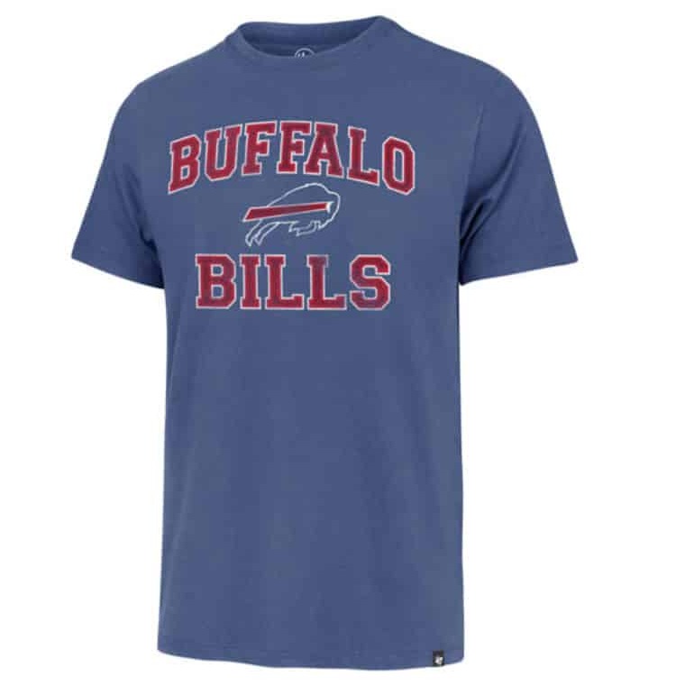 Buffalo Bills Cadet Blue '47Brand Union Arch Shirt