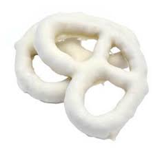 Ashers White Chocolate Coated 3 Ring Pretzel 7 lb