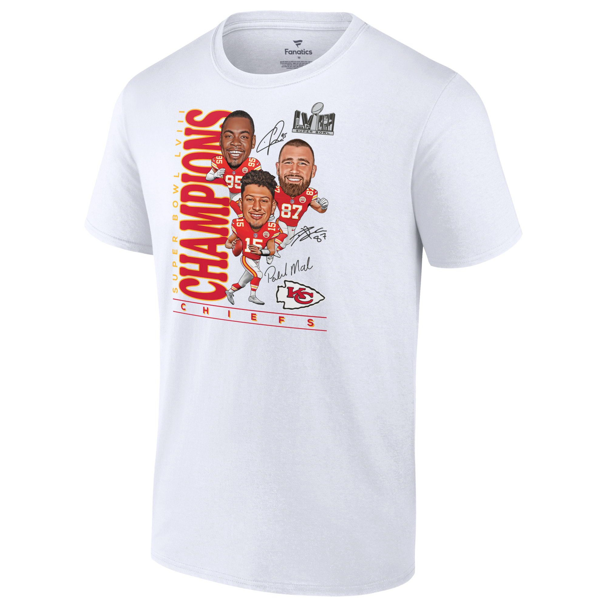 Kansas City Chiefs Super Bowl LVIII Champions Caricature Shirt