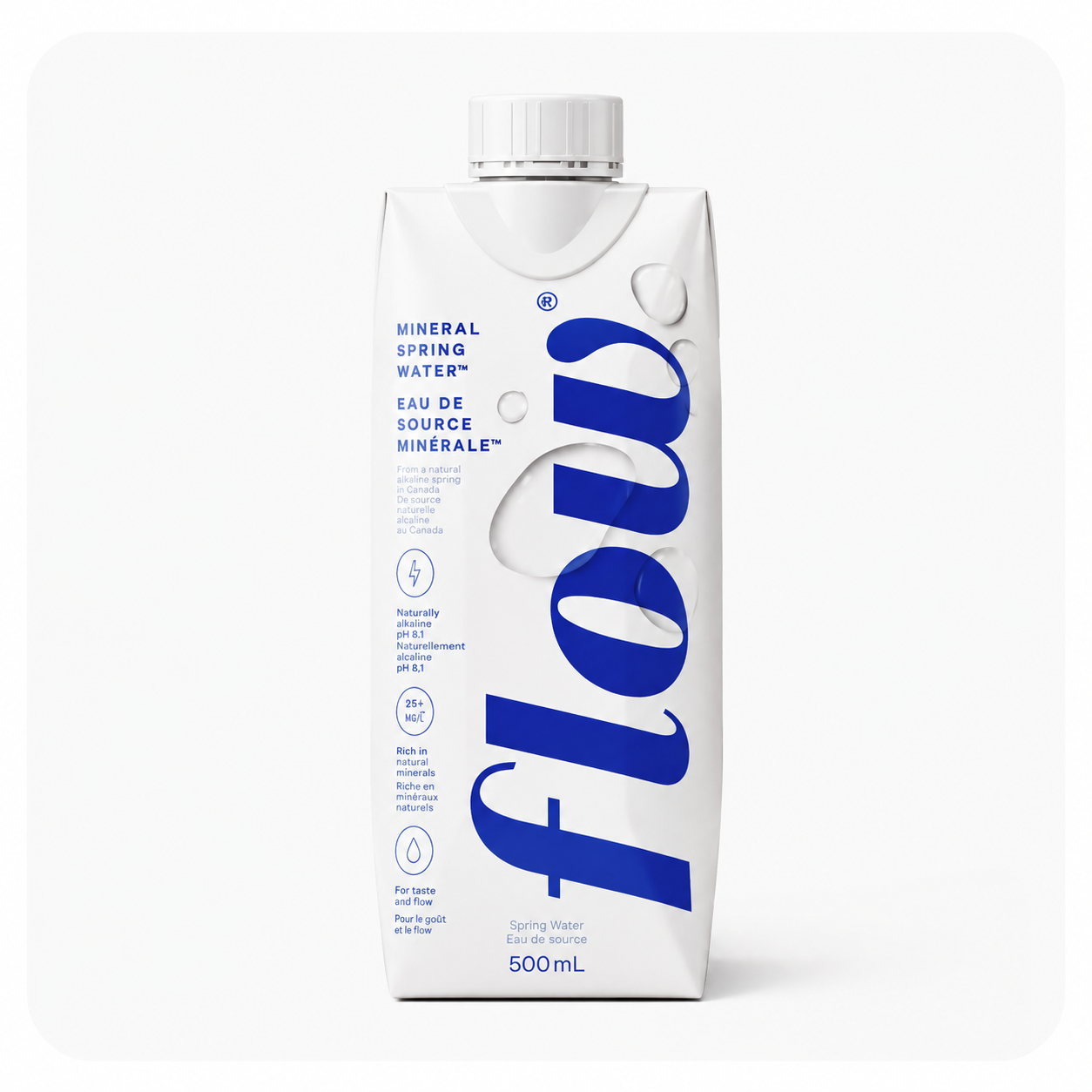 Bottle of Flow Water