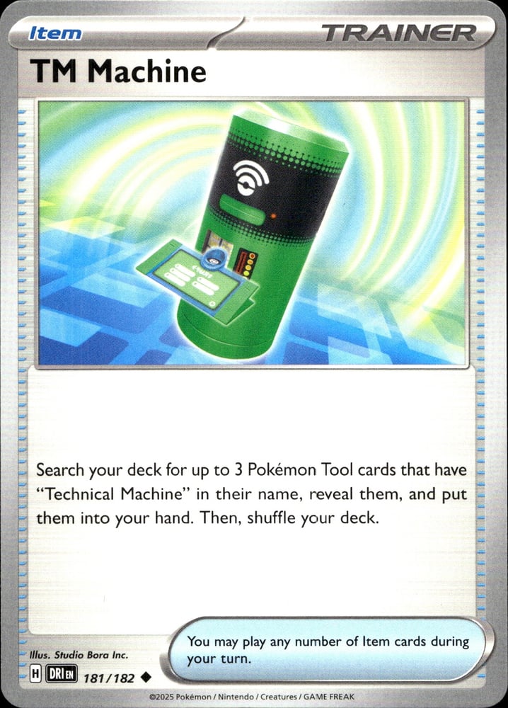 TM Machine - SV10 181/182